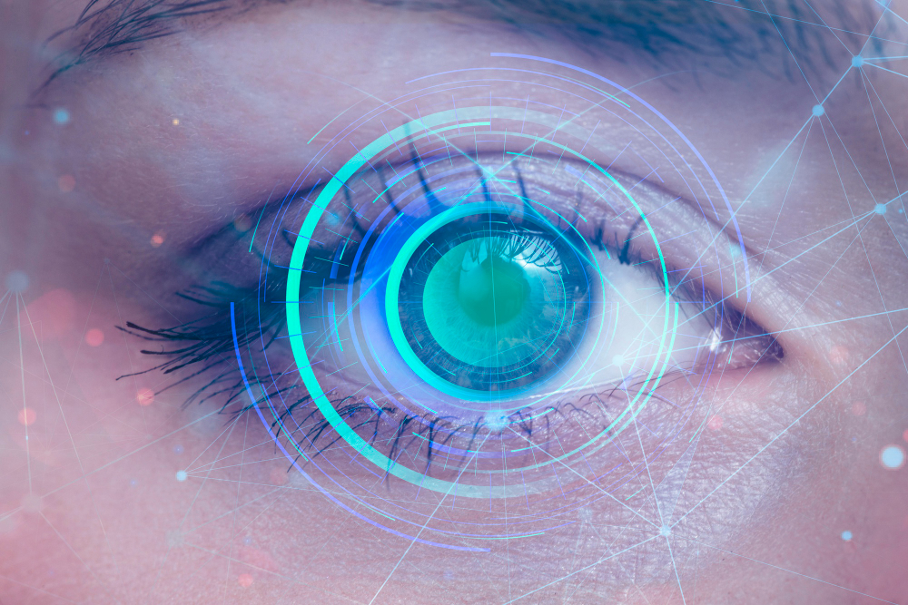 close up eye scanning The Joy of Health